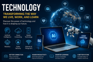 Technology: Transforming the Way We Live, Work, and Learn